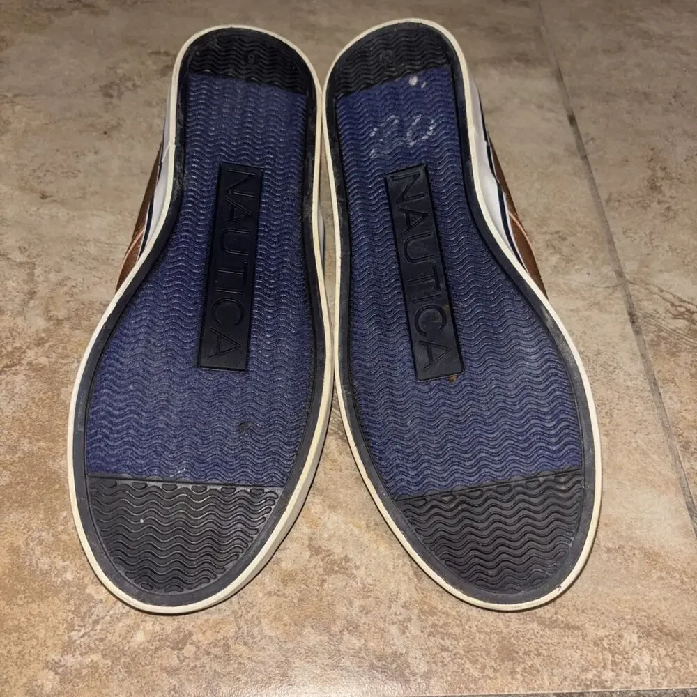Nautica Kid's Brownish Slip-On Casual Shoe/Sneaker-Youth Akeley size 5